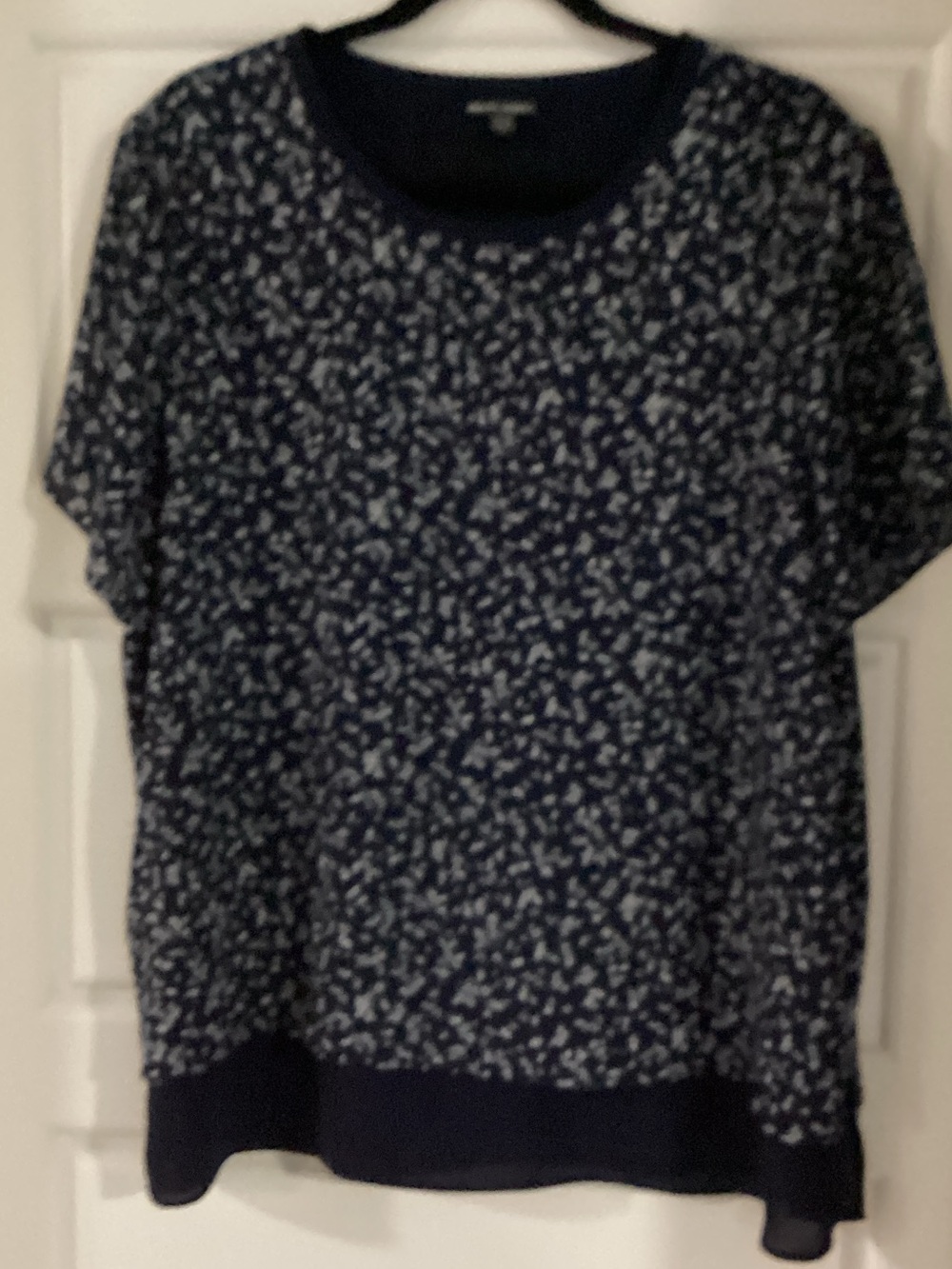 Hilary Radley Navy blue Top